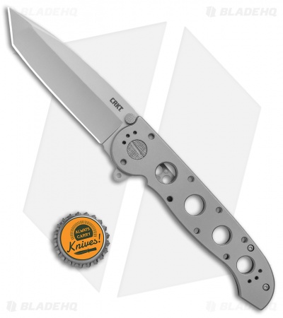 CRKT M16-04SS Stainless Steel Frame Lock Knife Tanto (3.9" Bead Blast)