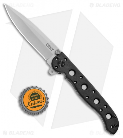 CRKT Carson M16-01Z EDC Spear Point Flipper Knife Zytel (3" Bead Blast)