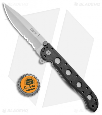 CRKT Carson M16-13Z Zytel Folding Spear Point Knife (3.5" Matte Serr)