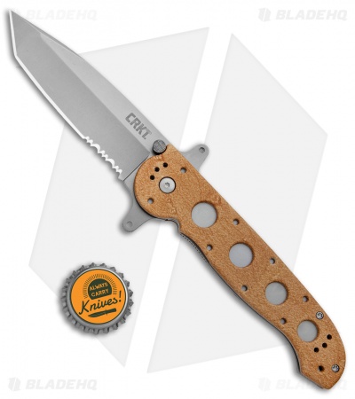 【cott】 CRKT Carson M16-14ZSF Tanto Flipper Knife Desert Tan (3.875
