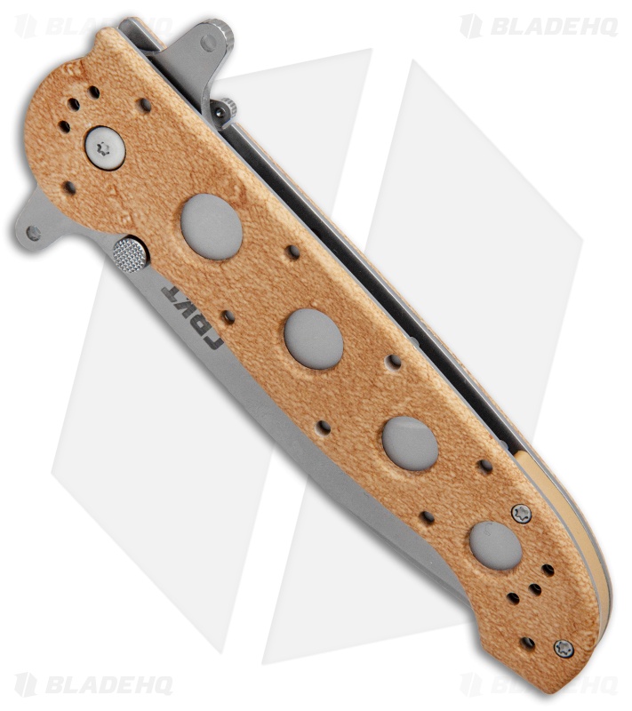 CRKT Carson M16-14ZSF Tanto Flipper Knife Desert Tan (3.875