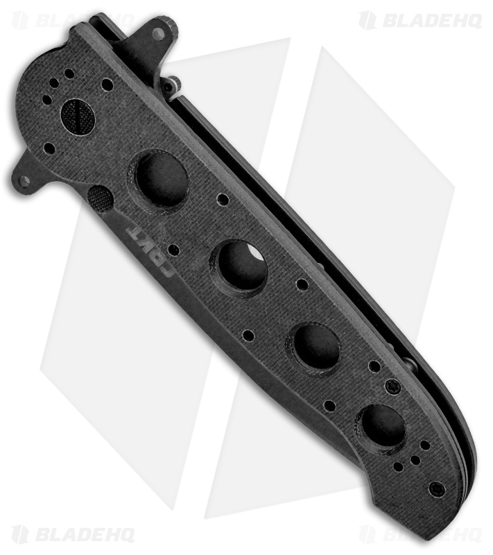 CRKT Carson M16-14SFG Special Forces Tanto Flipper Knife (3.875" Black Serr)