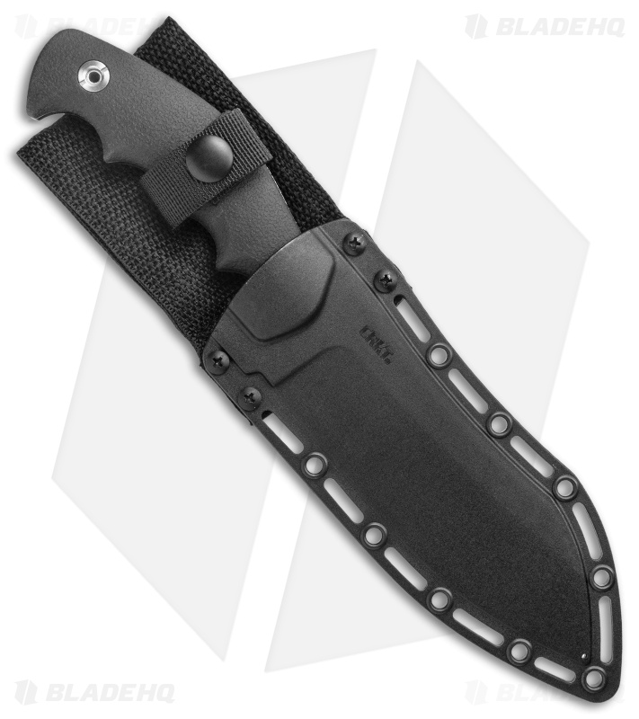 CRKT Catchall Fixed Blade Knife Rubberized GRN (5.5" Satin)