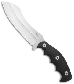 CRKT Catchall Fixed Blade Knife Rubberized GRN (5.5" Satin)