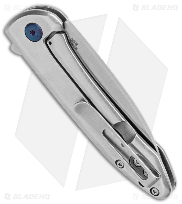 CRKT Delineation Spring Assisted Frame Lock Knife Stainless Steel (3" Satin)