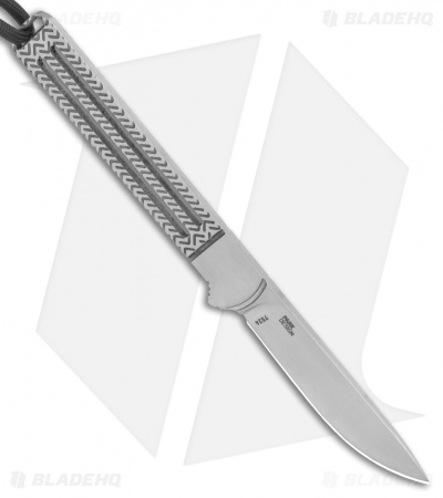CRKT Testy Fixed Blade Knife Skeletonized Stainless Steel (2.4" Satin)