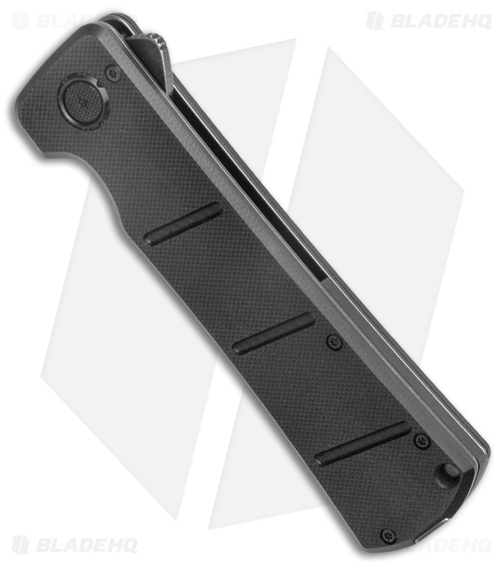 CRKT Inazuma No Ken Dead Bolt Lock Spring Assisted Knife (3.6" Black SW)