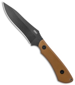 CRKT Ramadi Fixed Blade Knife Coyote G-10 (4.4" Black)