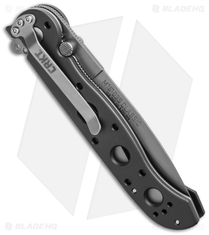 CRKT Kit Carson M16-03S Classic Spear Point Flipper Knife Al (3.5