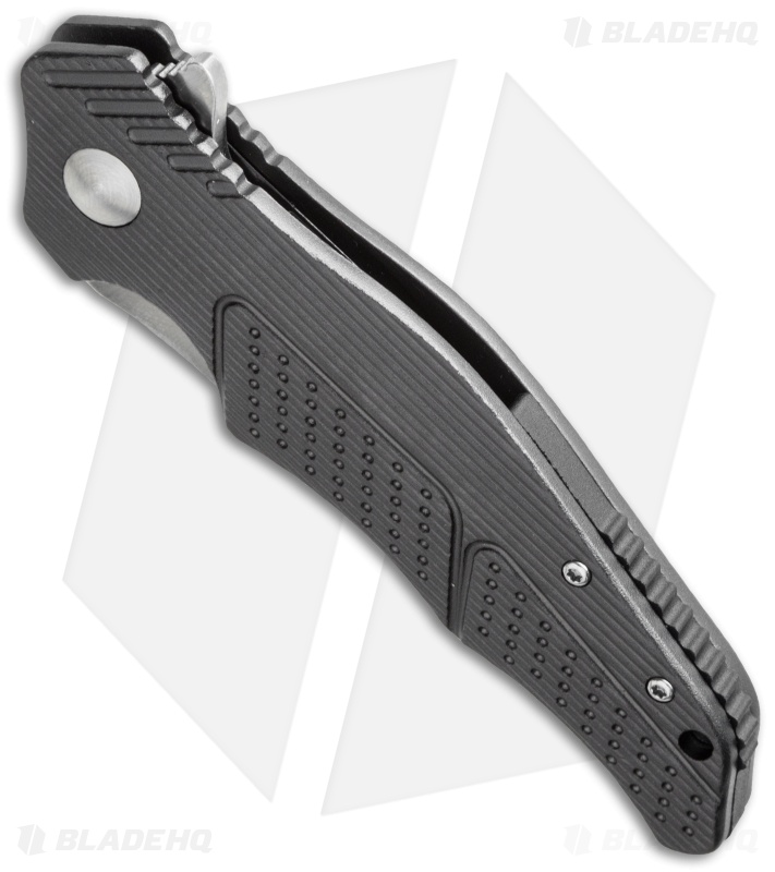 CRKT Ken Onion Outrage Liner Lock Knife Gray Aluminum (3.25