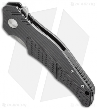 CRKT Ken Onion Outrage Liner Lock Knife Gray Aluminum (3.25