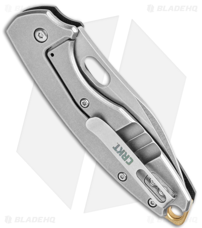 CRKT Pilar III Frame Lock Knife Black G-10 (3" Stonewash D2) 5317D2