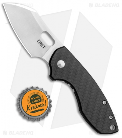 CRKT Pilar Frame Lock Knife Carbon Fiber (2.4" S35VN Satin) 5311CF2