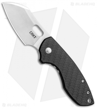 CRKT Pilar Frame Lock Knife Carbon Fiber (2.4" S35VN Satin) 5311CF2