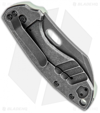 CRKT Pilar Frame Lock Knife Natural G-10 BHQ Exclusive (2.4" Black SW D2)