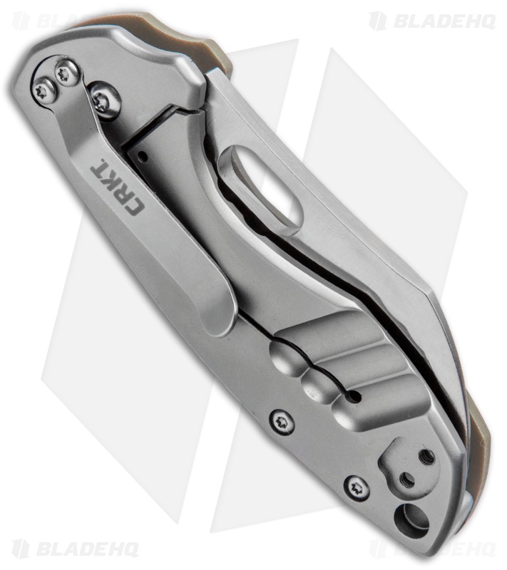 CRKT Pilar Frame Lock Knife Tan G-10 (2.4" Satin D2)