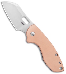 CRKT Pilar Frame Lock Knife Stainless Steel/Copper (2.4&quot; Satin) 5311CU | 114377