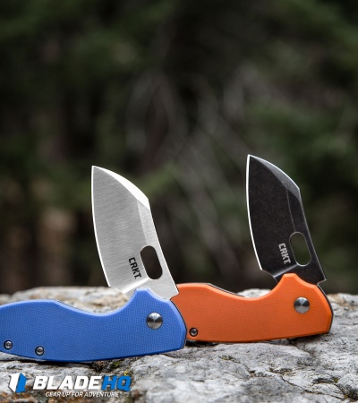 CRKT Pilar Frame Lock Knife Orange G-10 (2.4" Black SW) 5311GKG
