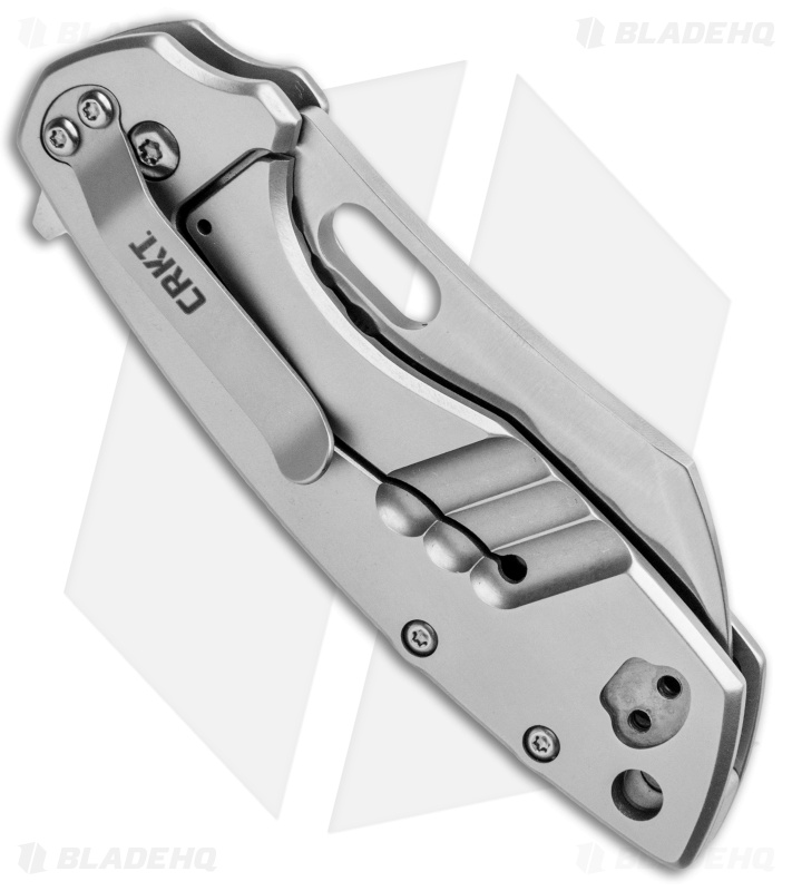 CRKT Pilar Large Frame Lock Flipper Knife Stainless Steel (2.62" Satin) 5315