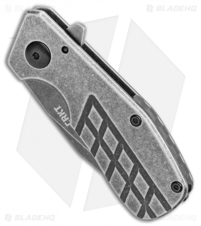 CRKT Razelcliffe Compact Frame Lock Knife Stainless Steel (2.4" Black SW) 4021