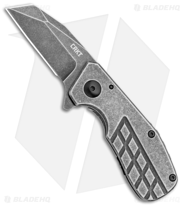 Crkt Pilar Knife Frame Lock Folder Satin Stainless Steel Blade Hq