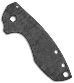 Karbadize CRKT Pilar Replacement Scales - Black Linen Micarta