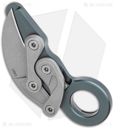 CRKT Provoke Compact Kinematic Morphing Karambit Folding Knife (2.4" Black) 4045