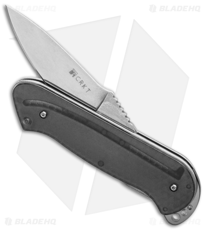 【SALE／60%OFF】 CRKT (2.25 Translucent Black Knife Pocket Rollock その他