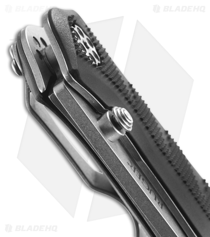 CRKT Ruger Knives Crack Shot: Compact A/O Knife (3.1" Stonewash) R1205