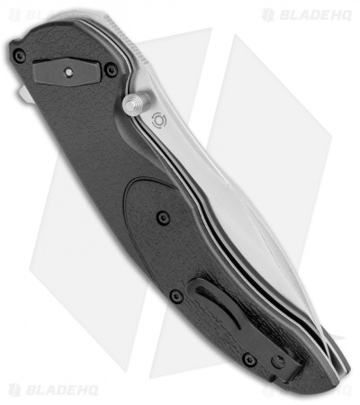 CRKT Linchpin Deadbolt Lock Knife Black G-10 (3.9" Satin) 5405