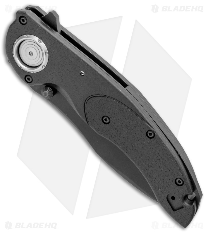CRKT Linchpin - Manual Folding Knife | Black/Serrated | Blade HQ