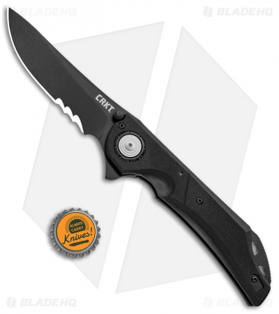 CRKT Seismic - Manual Folding Knife Black G-10 + Black | Blade HQ