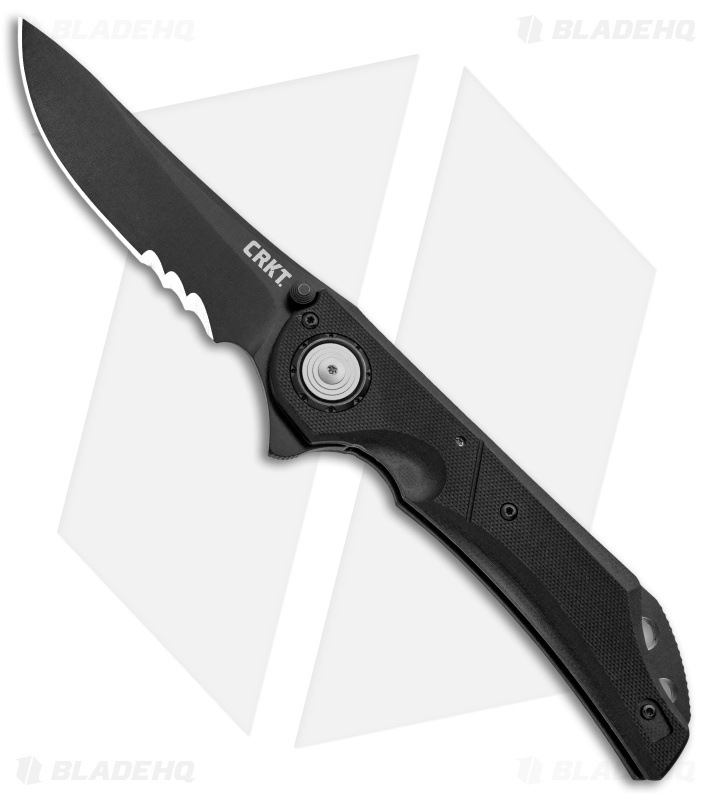 CRKT Seismic - Manual Folding Knife Black G-10 + Black | Blade HQ