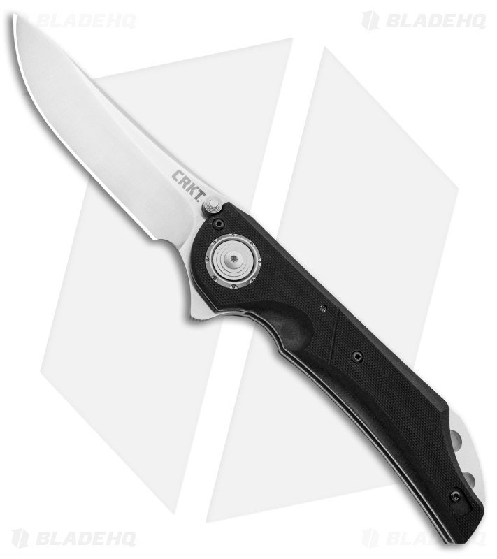 Crkt Seismic Manual Folding Knife Black G 10 Blade Hq