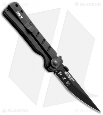 栗栖むぎ ランチェキ セット CRKT Shizuka noh Ken Frame Lock Knife G-10 (3.75