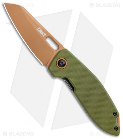  CRKT Burnley Sketch Frame Lock Knife Desert Warrior (2.75" Copper) Exclusive