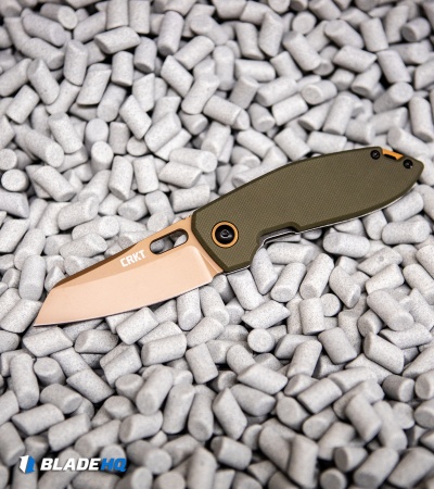  CRKT Burnley Sketch Frame Lock Knife Desert Warrior (2.75" Copper) Exclusive