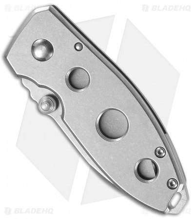 CRKT Burnley Squid Holey Frame Lock Knife (2.25" Stonewash) 2491