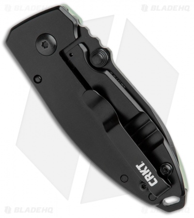 CRKT Burnley Squid Frame Lock Knife Natural G-10 (2.25" Black D2)