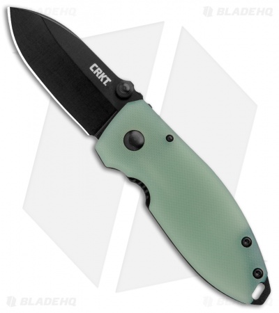 CRKT Burnley Squid Frame Lock Knife Natural G-10 (2.25" Black D2)