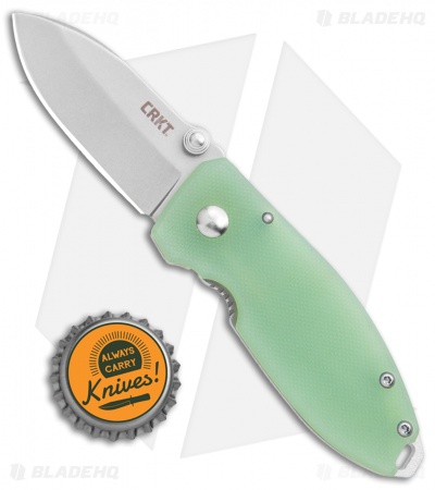 CRKT Burnley Squid Frame Lock Knife Natural G-10 (2.25" SW D2)