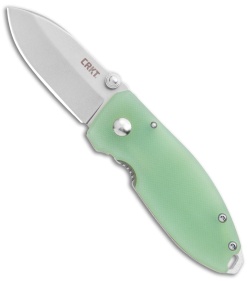 CRKT Burnley Squid Frame Lock Knife Natural G-10 (2.25" SW D2)