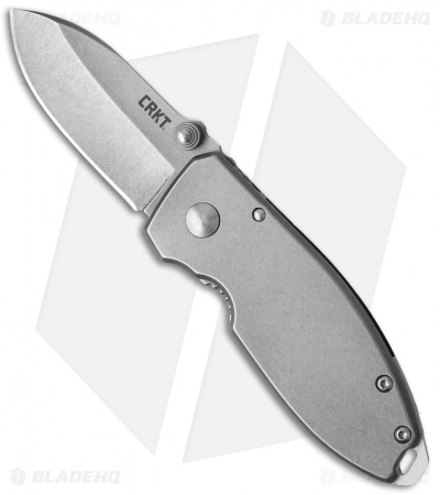 CRKT Burnley Squid Frame Lock Knife Stainless Steel (2.25" SW) 2490