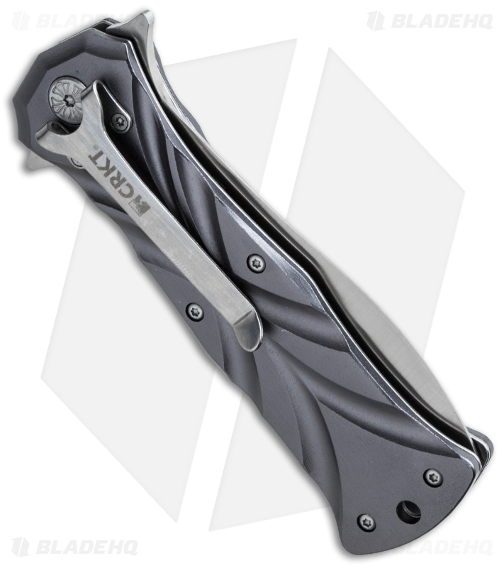 CRKT Tighe Dye Dagger Automatic Knife (3.875" Satin) *Conversion