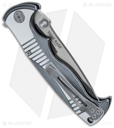 CRKT Tighe Rade Button Lock Knife (3.375" Satin) 5290