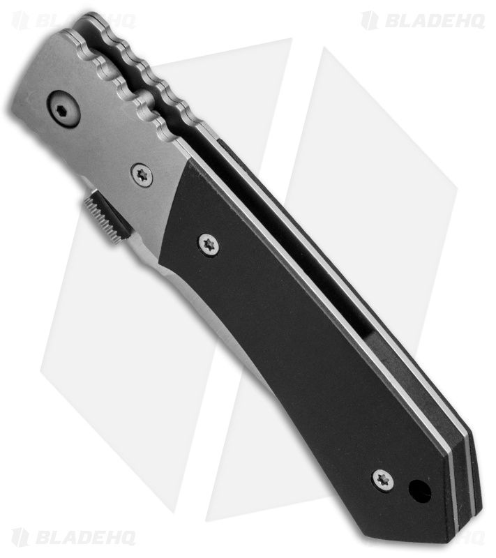 CRKT Mini Tighe Tac Liner Lock Knife (2.6" Satin Serr) 8111