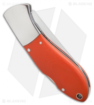 CRKT Kommer 2-Shot Lockback Knife Orange G-10 (3" Satin) 2841