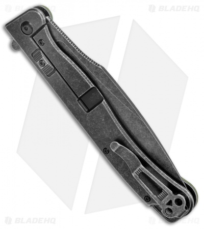 Daggerr Knives Condor Frame Lock Knife Olive Green G-10 (5" Black Stonewash)