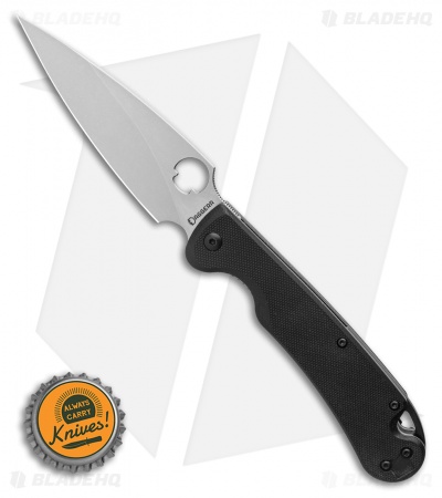 Daggerr Knives Zhalo Liner Lock Knife Black G-10 (3.9" Stonewash D2) FM02-2BK