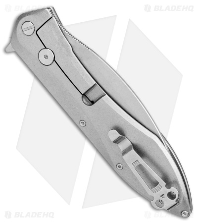 Daggerr Knives Voron Frame Lock Knife Black G-10 (5.2" Stonewash) 